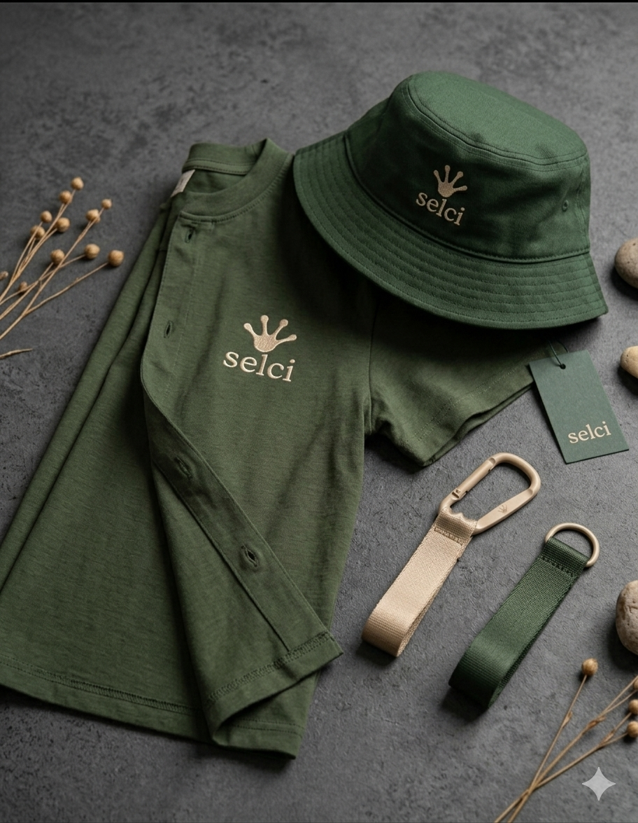 Green Edition — T-shirt, cappello, giacca